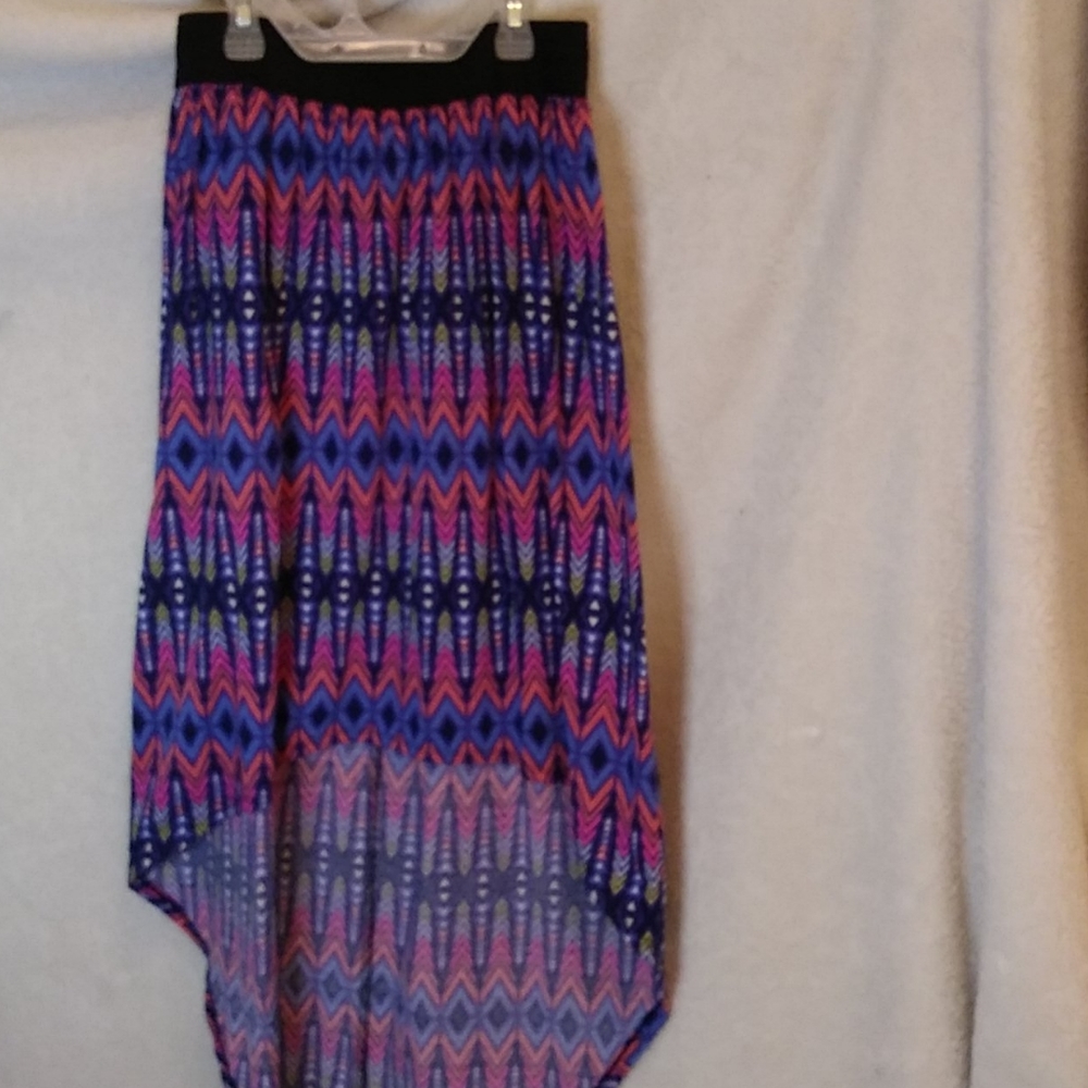 High low skirt